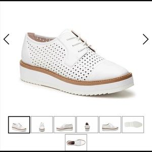 Nine West Perforated Platform Verwin Oxford